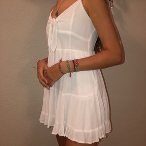 White summer dress